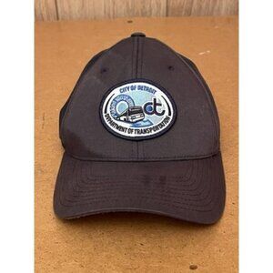 City Of Detroit Department Of Transportation Hat Cap Patch Adult Flexfit S/M